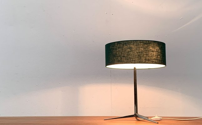 Mid-Century German Minimalist Tripod Table Lamp from Kaiser Leuchten, 1960s-UAH-1438006