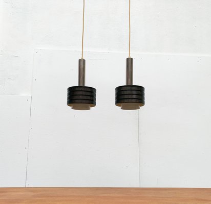 Mid-Century German Minimalist Twin Pendant by Bünte & Remmler, 1960s-UAH-1285670