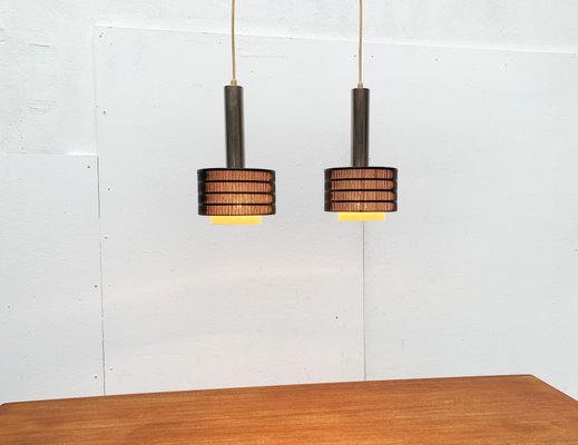 Mid-Century German Minimalist Twin Pendant by Bünte & Remmler, 1960s-UAH-1285670