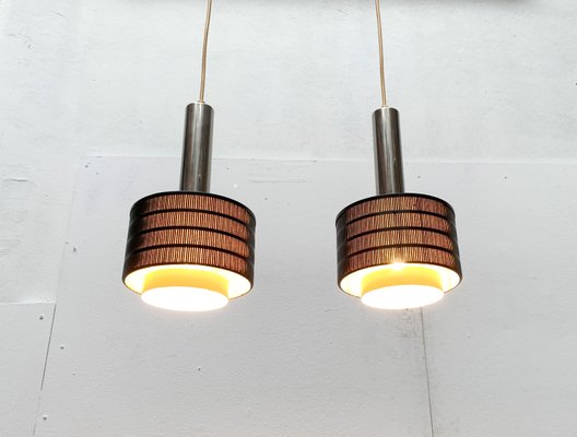 Mid-Century German Minimalist Twin Pendant by Bünte & Remmler, 1960s-UAH-1285670