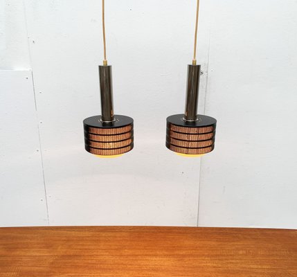 Mid-Century German Minimalist Twin Pendant by Bünte & Remmler, 1960s-UAH-1285670