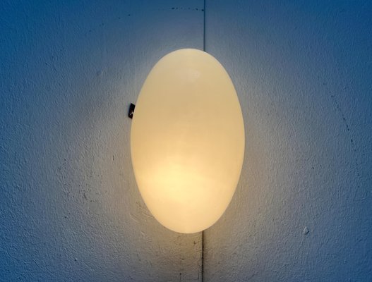 Mid-Century German Minimalist Wall Glass Lamp from Bur, Bünte & Remmler Leuchten, 1960s-UAH-2036278