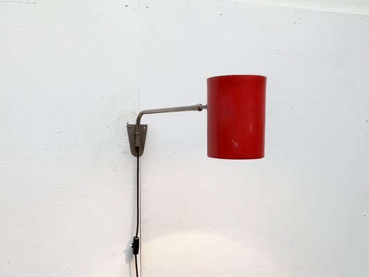 Mid-Century German Minimalist Wall Lamp from Hala, 1960s-UAH-1246673