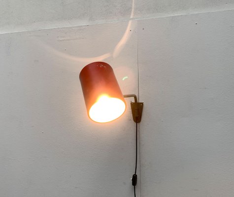 Mid-Century German Minimalist Wall Lamp from Hala, 1960s-UAH-1246673