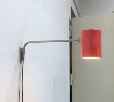 Mid-Century German Minimalist Wall Lamp from Hala, 1960s-UAH-1246673