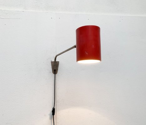 Mid-Century German Minimalist Wall Lamp from Hala, 1960s-UAH-1246673