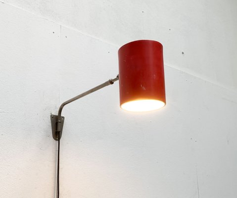 Mid-Century German Minimalist Wall Lamp from Hala, 1960s-UAH-1246673