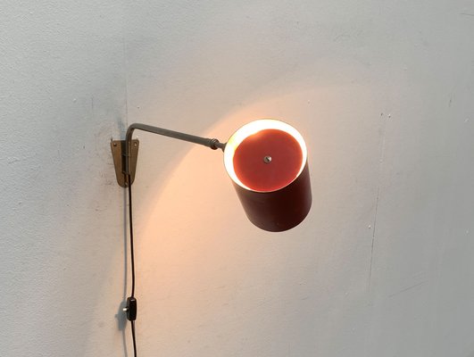 Mid-Century German Minimalist Wall Lamp from Hala, 1960s-UAH-1246673