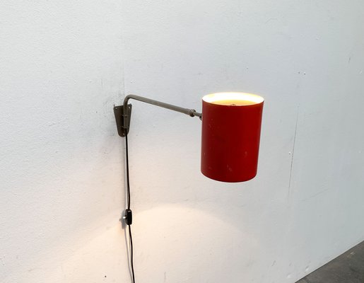 Mid-Century German Minimalist Wall Lamp from Hala, 1960s-UAH-1246673