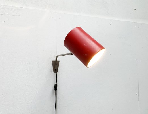 Mid-Century German Minimalist Wall Lamp from Hala, 1960s-UAH-1246673