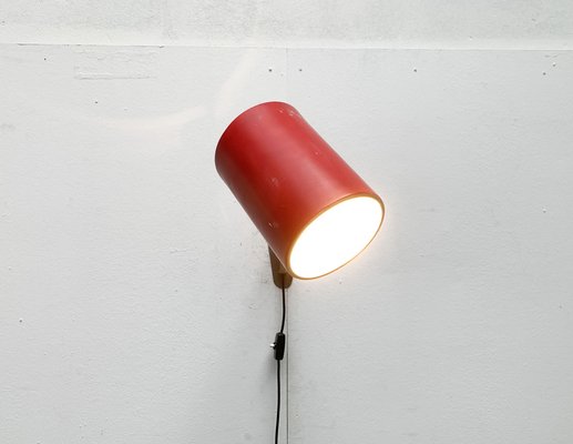 Mid-Century German Minimalist Wall Lamp from Hala, 1960s-UAH-1246673