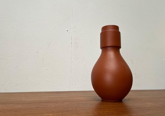 Mid-Century German Minimalist Wormser Terra-Sigillata Pottery Vase, 1960s-UAH-1796632