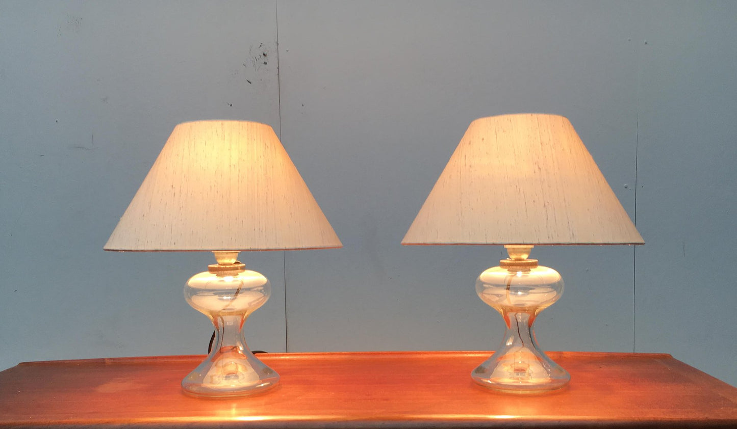 Mid-Century German ML 1 Table Lamps by Ingo Maurer for M Design, 1960s, Set of 2