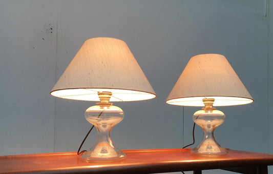 Mid-Century German ML 1 Table Lamps by Ingo Maurer for M Design, 1960s, Set of 2