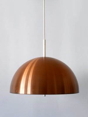 Mid-Century German Modern Copper Pendant Lamp by Staff & Schwarz, 1960s-WPT-1086828