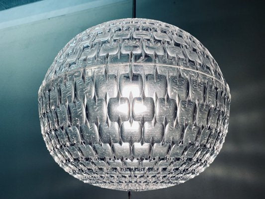 Mid-Century German Origami Diamond Ceiling Lamp by Aloys Gangkofner for Erco-PYR-840830