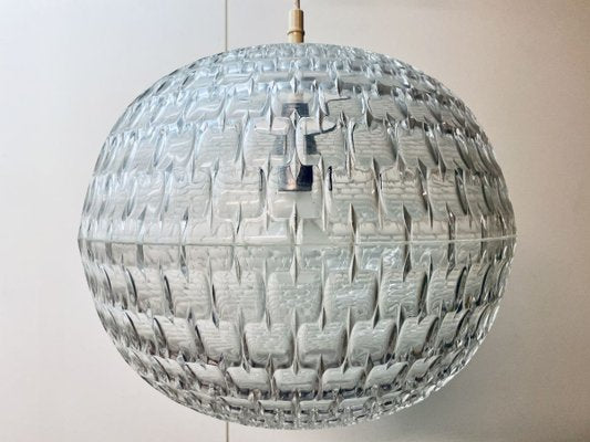 Mid-Century German Origami Diamond Ceiling Lamp by Aloys Gangkofner for Erco-PYR-840830