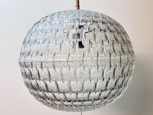 Mid-Century German Origami Diamond Ceiling Lamp by Aloys Gangkofner for Erco-PYR-840830