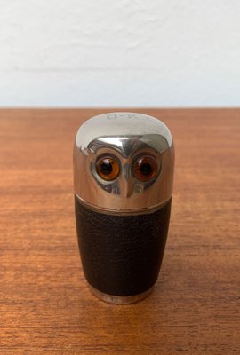 Mid-Century German Owl Style Metal Shot Glasses, 1960s, Set of 5-UAH-1297556