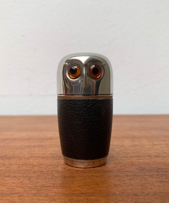 Mid-Century German Owl Style Metal Shot Glasses, 1960s, Set of 5-UAH-1297556