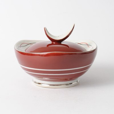 Mid-Century German Porcelain Box from Spechtsbrunn, 1960s-IXK-767134