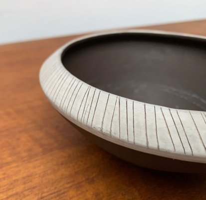 Mid-Century German Pottery Minimalist Bowl, 1960s-UAH-1371930