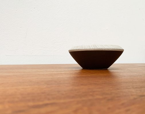 Mid-Century German Pottery Minimalist Bowl, 1960s-UAH-1371930