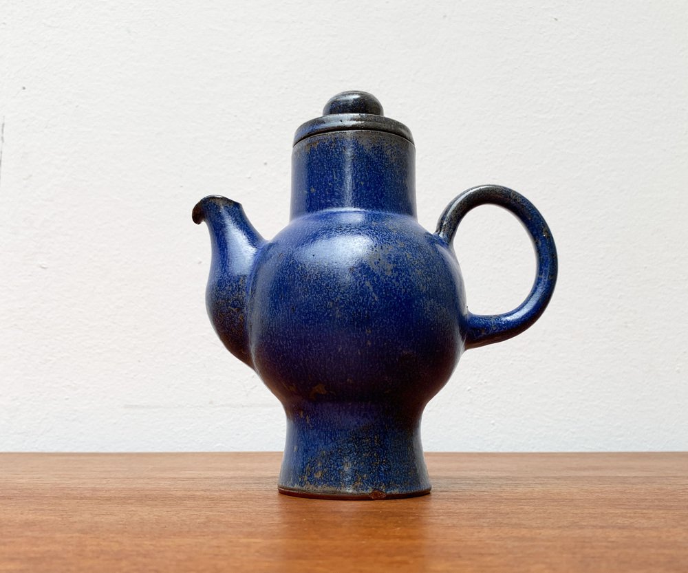 Mid-Century German Pottery Teapot by Meike Falck Nicolaisen, 1960s