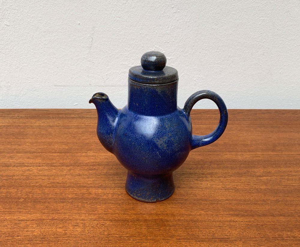 Mid-Century German Pottery Teapot by Meike Falck Nicolaisen, 1960s