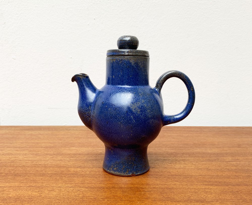 Mid-Century German Pottery Teapot by Meike Falck Nicolaisen, 1960s