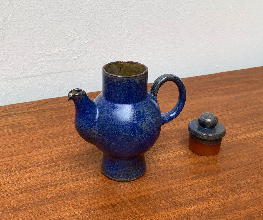 Mid-Century German Pottery Teapot by Meike Falck Nicolaisen, 1960s