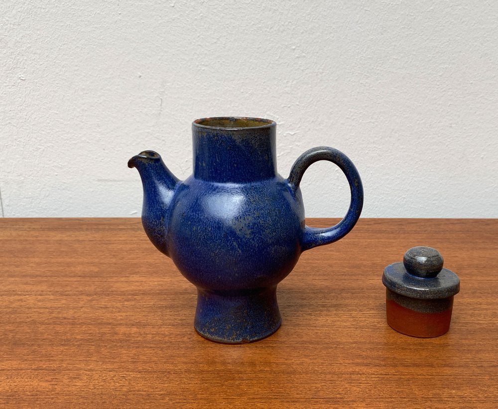 Mid-Century German Pottery Teapot by Meike Falck Nicolaisen, 1960s