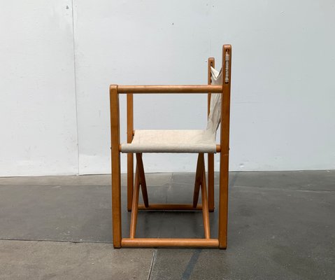 Mid-Century German Safari Folding Chair from Casala, 1960s-UAH-1360482