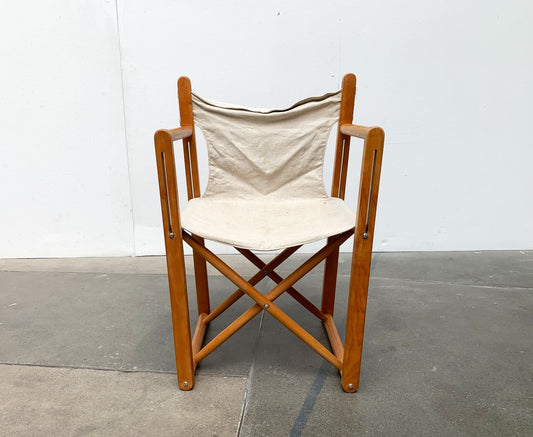 Mid-Century German Safari Folding Chair from Casala, 1960s