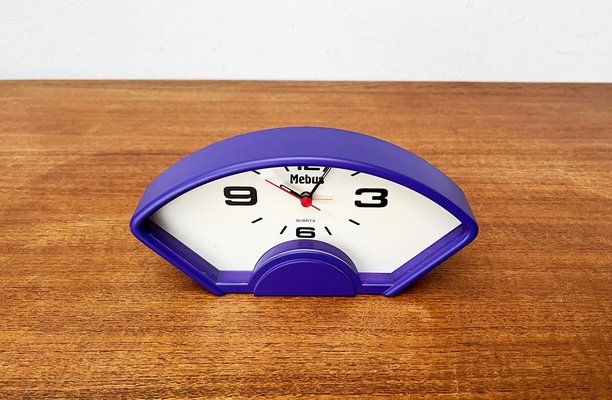 Mid-Century German Space Age Alarm Clock from Mebus, 1960s-UAH-1796693