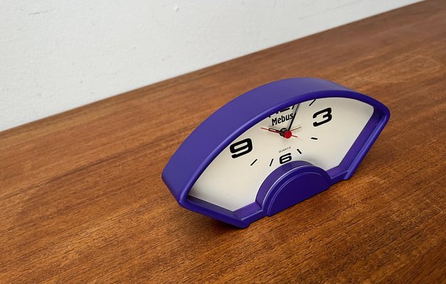 Mid-Century German Space Age Alarm Clock from Mebus, 1960s-UAH-1796693