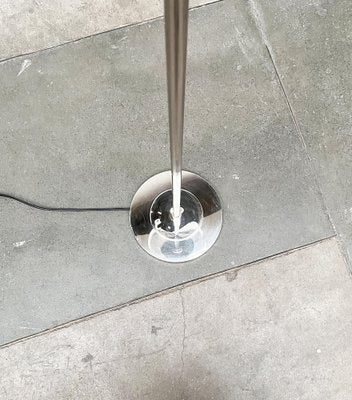 Mid-Century German Space Age Big Ball Planet Chrome and Glass Floor Lamp from Doria Leuchten, 1960s-UAH-1818599