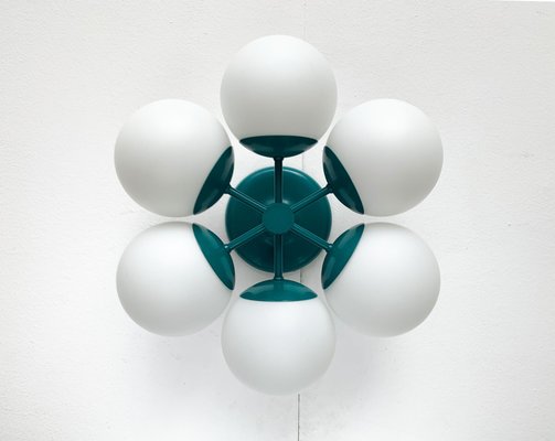 Mid-Century German Space Age Ceiling Lamp from Kaiser Leuchten, 1960s, Set of 2-UAH-1449711