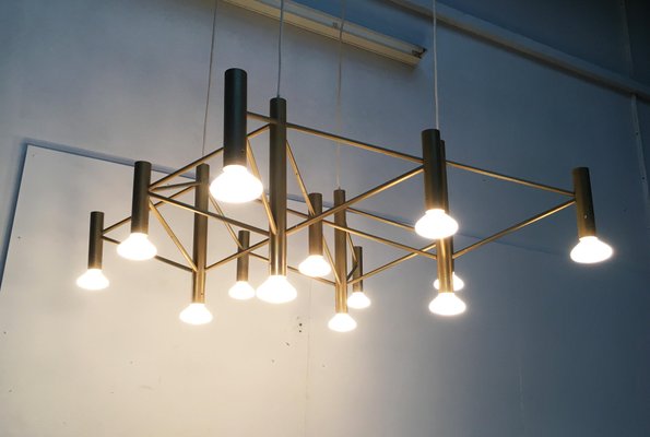 Mid-Century German Space Age Chandelier-UAH-557718