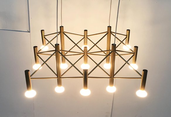 Mid-Century German Space Age Chandelier-UAH-557718