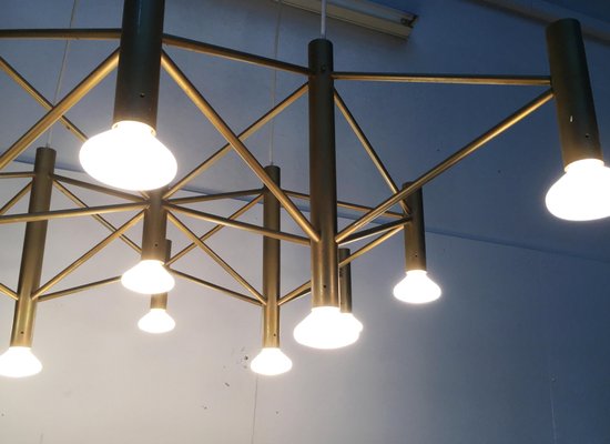 Mid-Century German Space Age Chandelier-UAH-557718