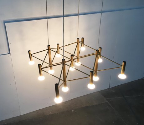 Mid-Century German Space Age Chandelier-UAH-557718