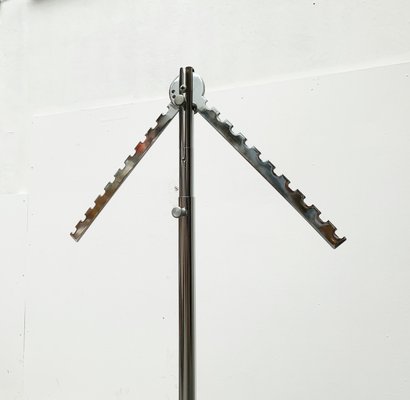 Mid-Century German Space Age Metal Coat Rack from Bremshey, Solingen-UAH-952631