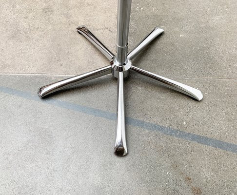 Mid-Century German Space Age Metal Coat Rack from Bremshey, Solingen-UAH-952631