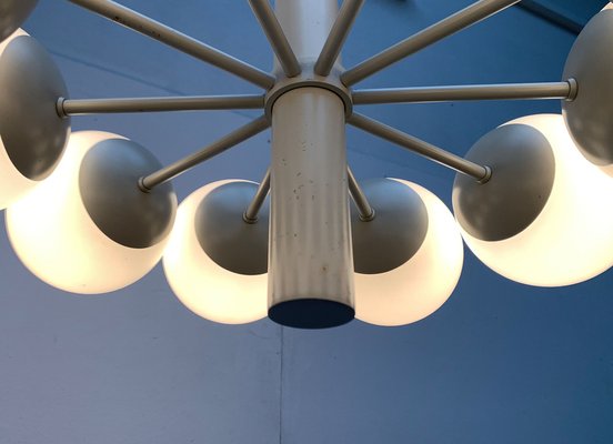 Mid-Century German Space Age Minimalist Chandelier from Kaiser Leuchten, 1960s-UAH-1460106