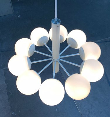 Mid-Century German Space Age Minimalist Chandelier from Kaiser Leuchten, 1960s-UAH-1460106