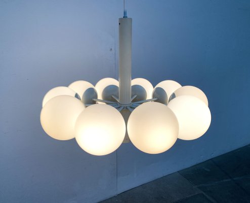 Mid-Century German Space Age Minimalist Chandelier from Kaiser Leuchten, 1960s-UAH-1460106