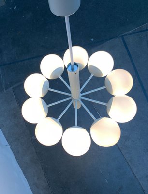 Mid-Century German Space Age Minimalist Chandelier from Kaiser Leuchten, 1960s-UAH-1460106