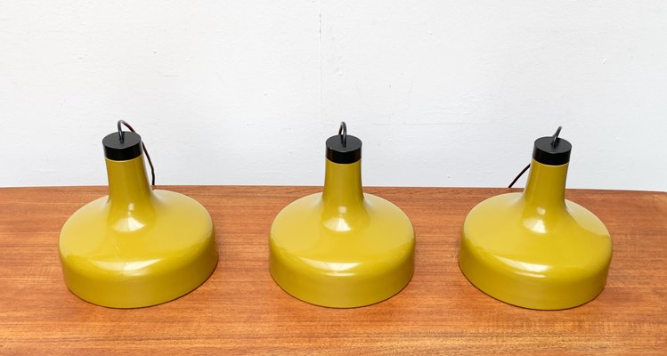 Mid-Century German Space Age Pendant Lamp from Staff Leuchten, 1960s, Set of 3-UAH-1436398