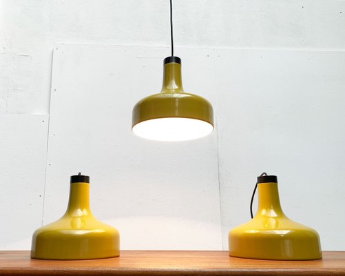 Mid-Century German Space Age Pendant Lamp from Staff Leuchten, 1960s, Set of 3-UAH-1436398